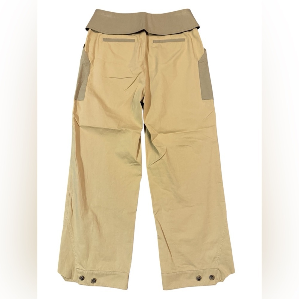 NWT FRAME Foldover Trouser Size 4 in Color Light/… - image 8